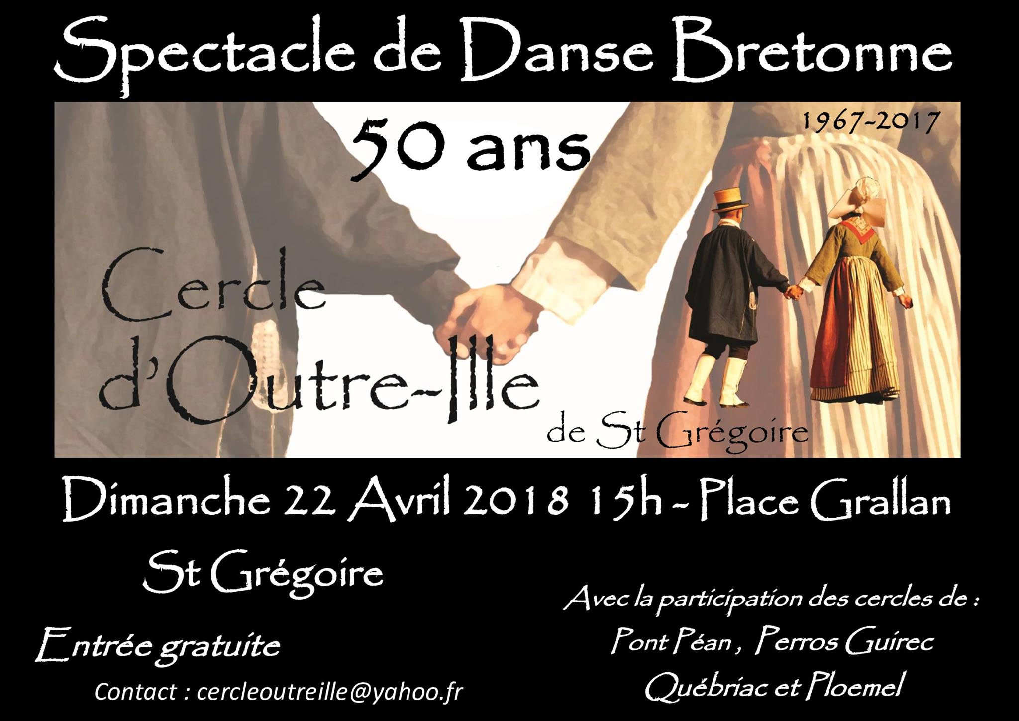 Spectacle 50eme Anniversaire Cercle Outre Ille - St Grégoire