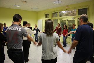 Danseurs du stage de danse sur les Laridés