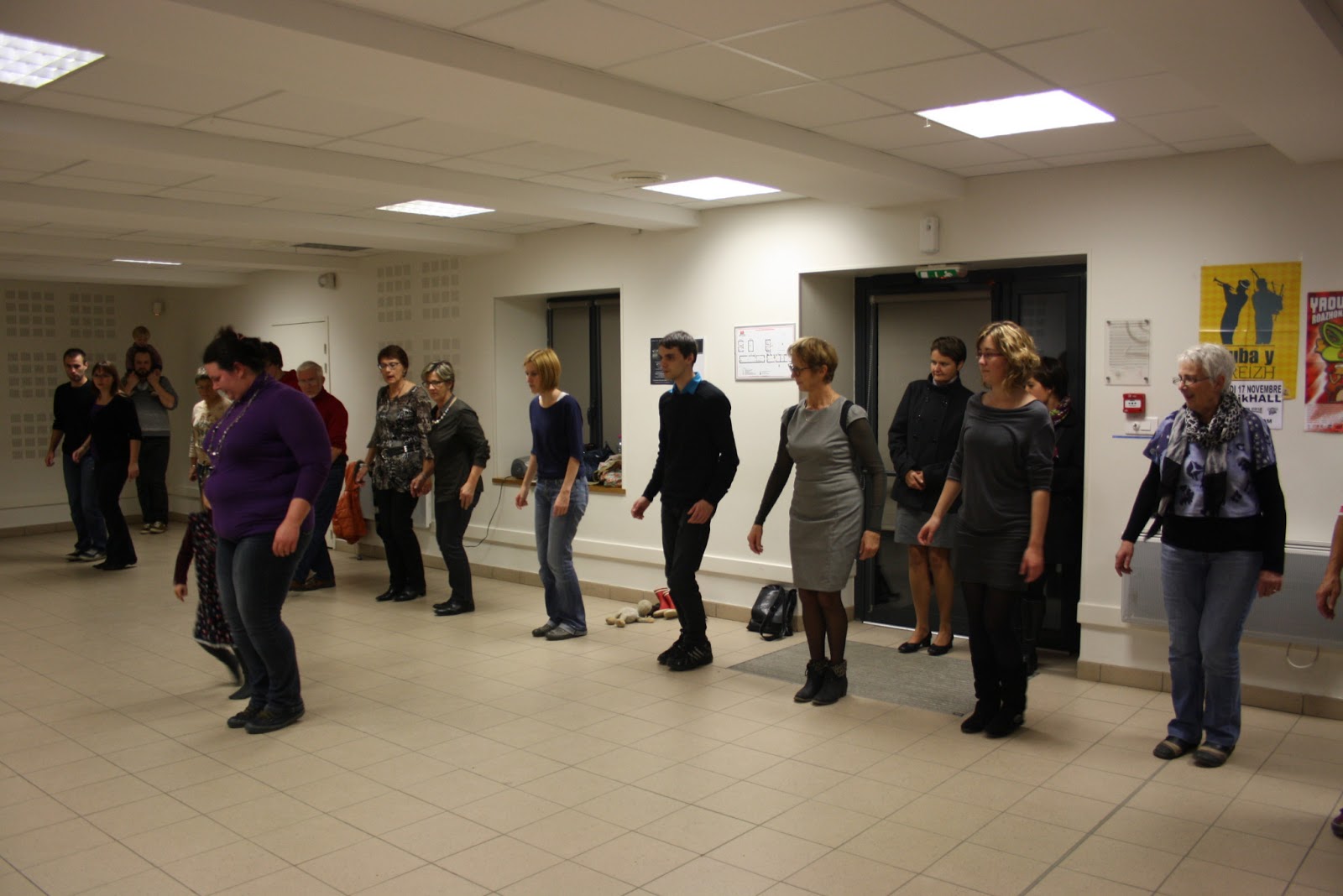 Danseurs du stage de danse sur les Laridés